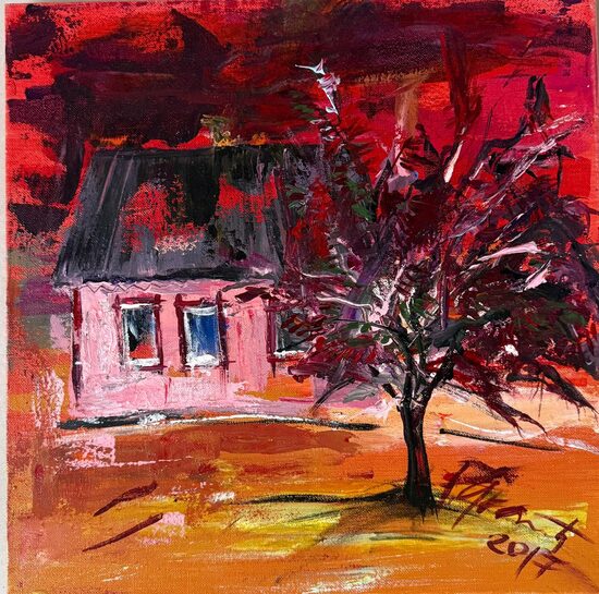 THE FIRST STORMS 40X40